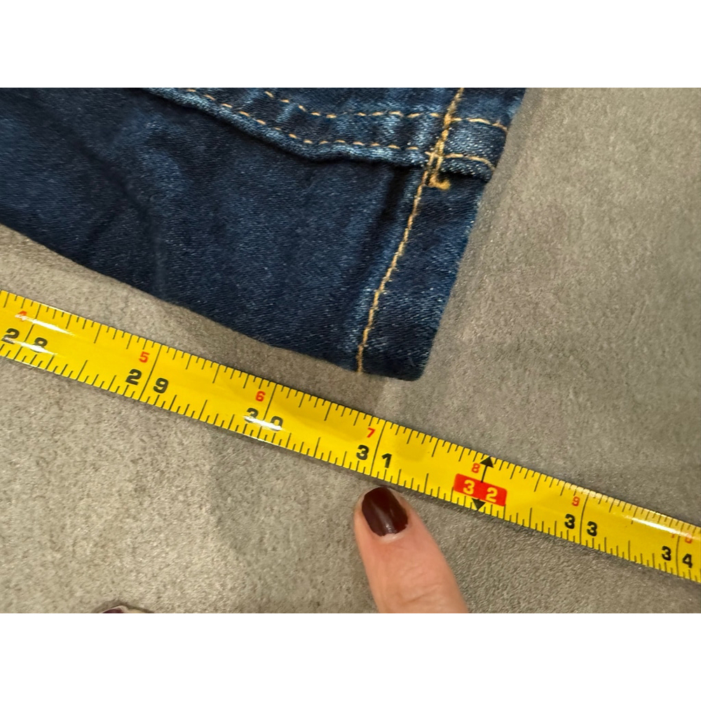 Hudson Collin Low Rise Skinny Jeans in dark Blue denim Size 26 - Picture 7 of 8